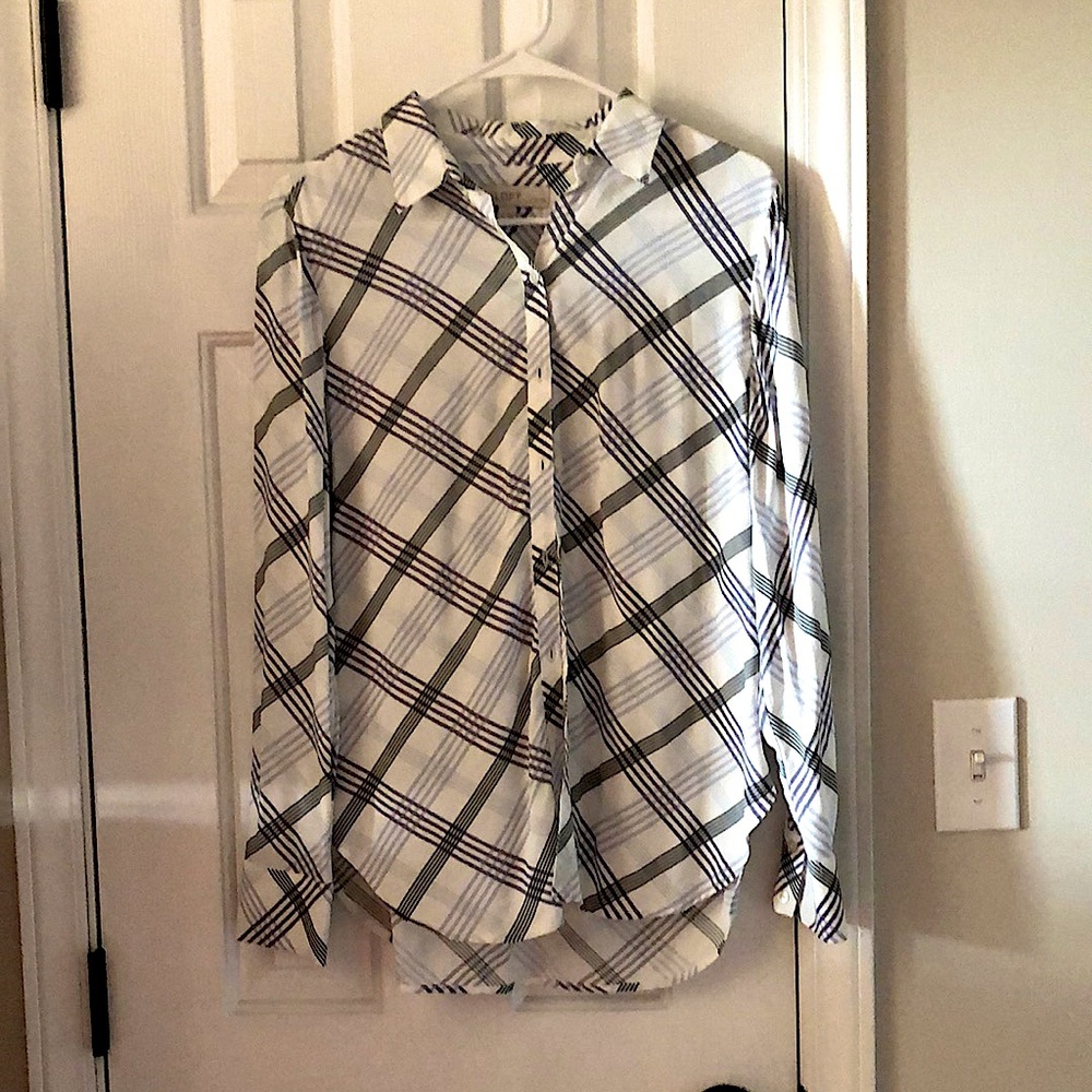 Loft button down shirt NWOT